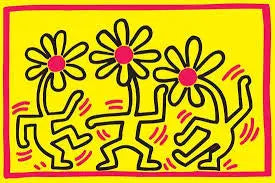 Keith-Haring-et-le-Pop-Art-Une-Révolution-Culturelle Painted Love