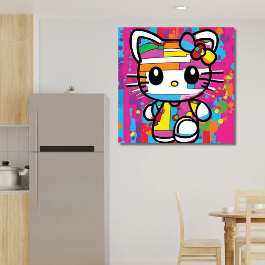 Street Kittie, une version urbaine de Hello Kittie Painted Love